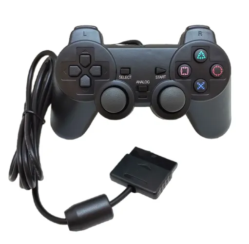 Controle Joystick PS2 Com Fio