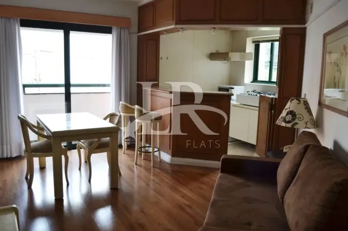 LR Flats Apartamento e Studio - Flat mobiliado de 40 m² no Itaim Bibi, confira!