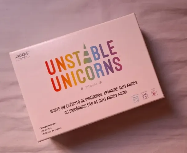 Unstable Unicorns - Jogo de Cartas em Português!