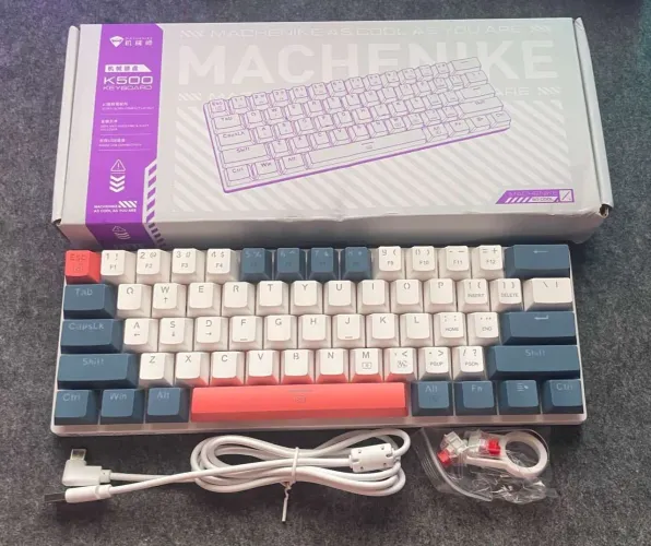 Teclado Mecânico - K500 B61 Compacto(60%) Lacrado