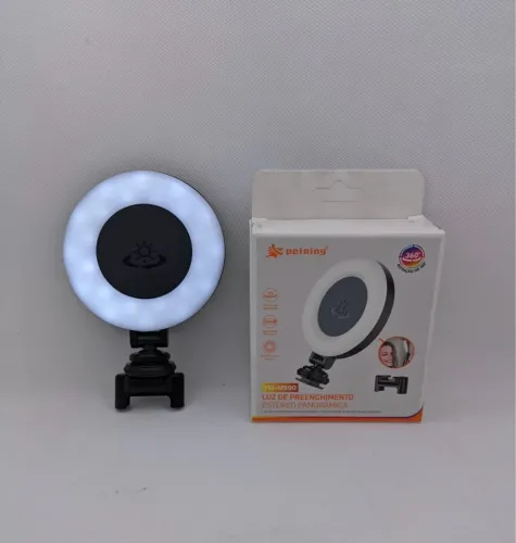 Led portátil pra celular recarregavel Peining