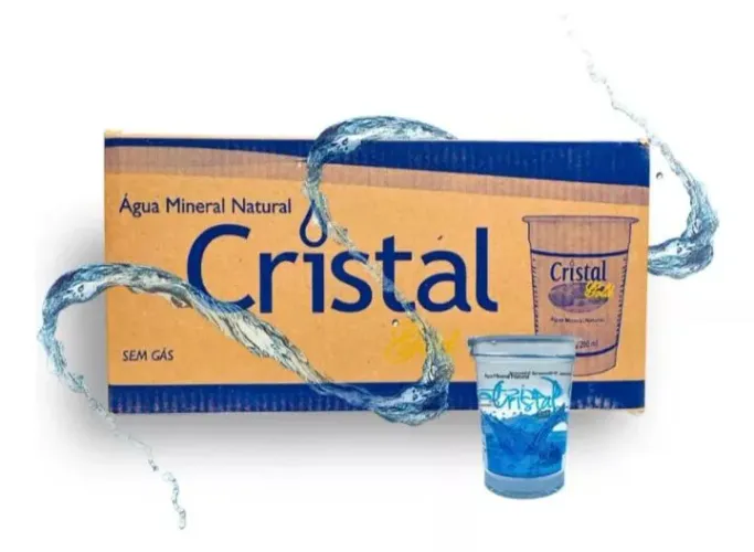 Caixa de copo com água 48 unidades 