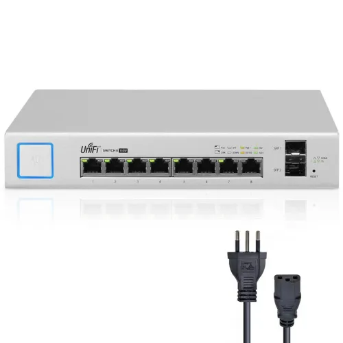 US-8-150W-BR UNIFI SWITCH 8P POE RJ45 + 2P SFP