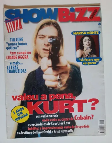 Revista Showbizz - Edição Especial Kurt Cobain