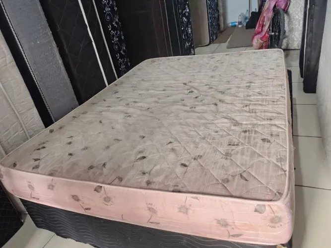 COLCHÃO CASAL DE ESPUMA USADO D33 PELMEX R$360 ENTREGA GRÁTIS 