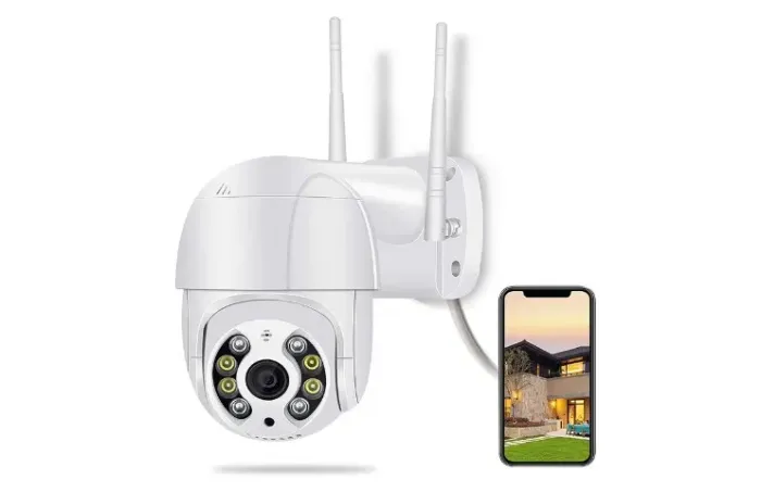 Câmera De Segurança Wi-fi Externa À Prova D'água Full HD Monitoramento