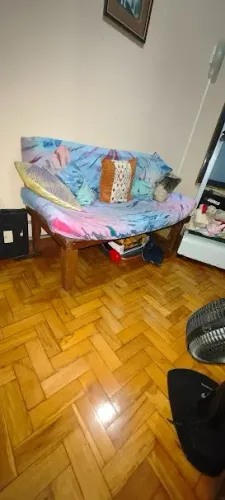 namoradeira com estofo e forração