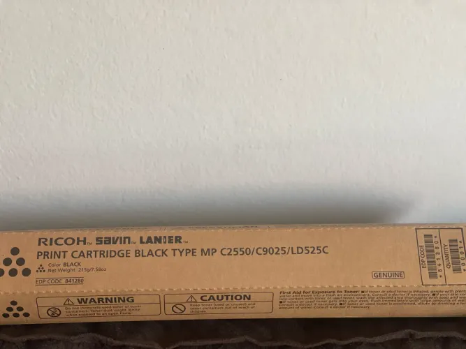 Toner Ricoh Black C2550