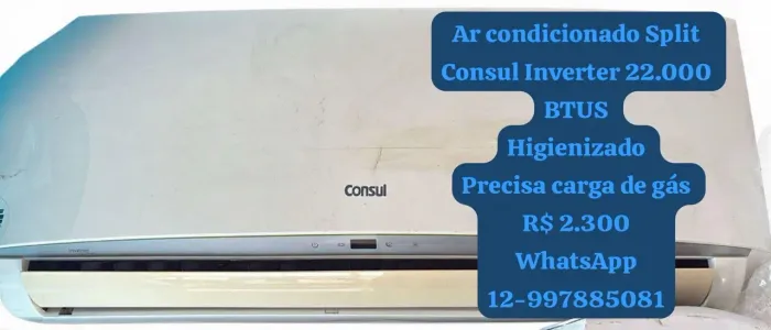 Ar condicionado split Consul 22.000