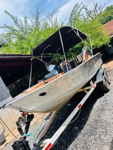 Lancha Marajó 19 freestyle motor 90hp
