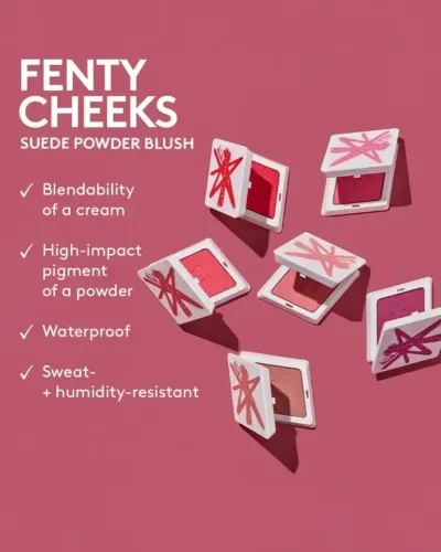 Blush FENTY BEAUTY Fenty Cheeks Suede Powder Blush Pó