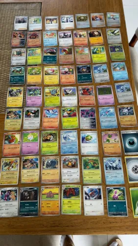 100 cartinhas Pokémon originais
