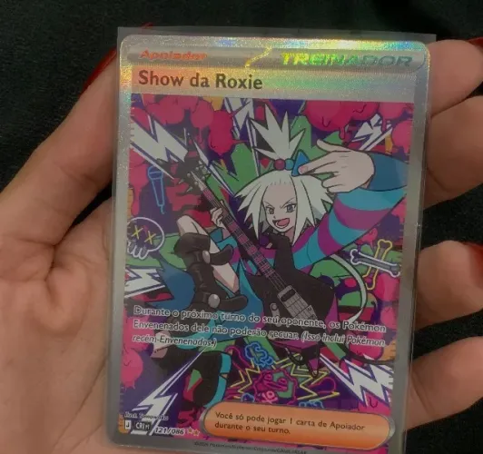 carta pokemon: show da roxie