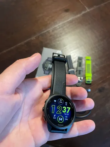 GARMIN FORERUNNER 165 - ESTADO DE NOVO | APENAS 145 KM DE USO