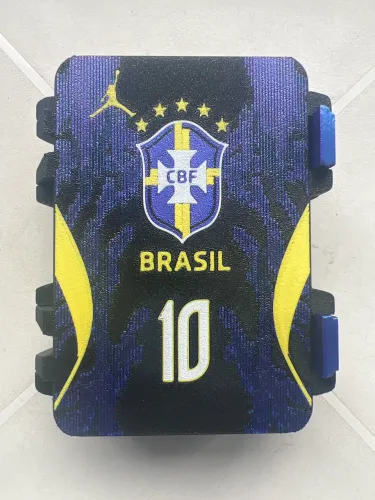 Linda Caixa de Figurinhas da Copa do Mundo