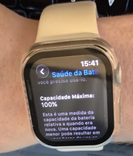 Apple Watch SE (3ª geração) GPS + Cellular - IMPECÁVEL