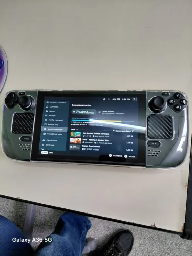 Vendo Steam Deck 64 GB usado em excelente estado de conservação
