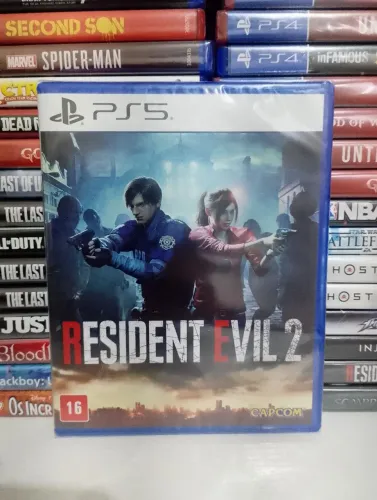 Resident Evil 2 PS5 (novo lacrado)