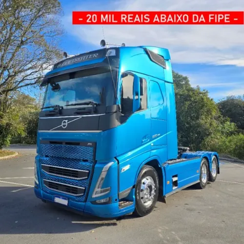 Volvo FH-500 6x2 Globetrotter 2024 (20 mil abaixo Fipe - 2° dono - Revisões Volvo - Zerado