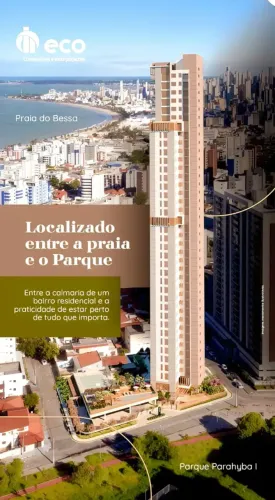Eco Parahyba - Jardim Oceania - Construção - nascente sul - 142m² - 03 Suítes + DCE