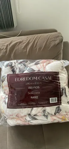 Edredom Casal Microfibra 100% Poliéster Solecasa - Flor Rosa