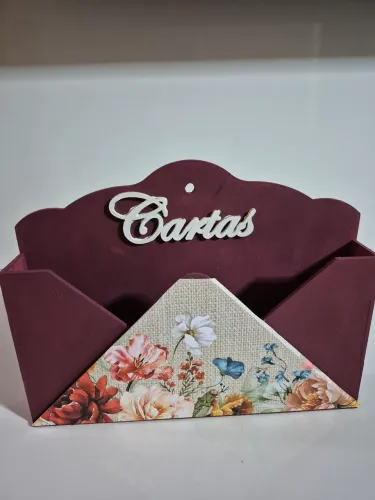 Porta Cartas em MDF Personalizado