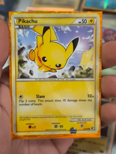 Carta Pokemon Pikachu (61/90)
