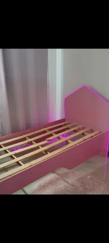 Cama casinha solteiro casinha com colchão