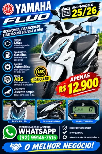 Yamaha Fluo 125 - 25/26
