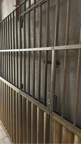 Portão de ferro para garagem 