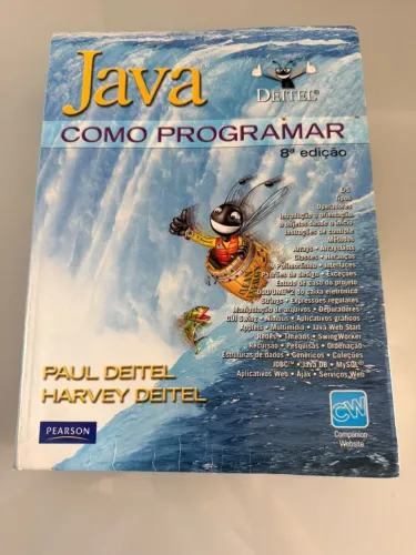 Livro - Java: Como Programar (8ª ed.) Paul Deitel e Harvey Deitel