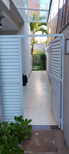 Portão em alumínio