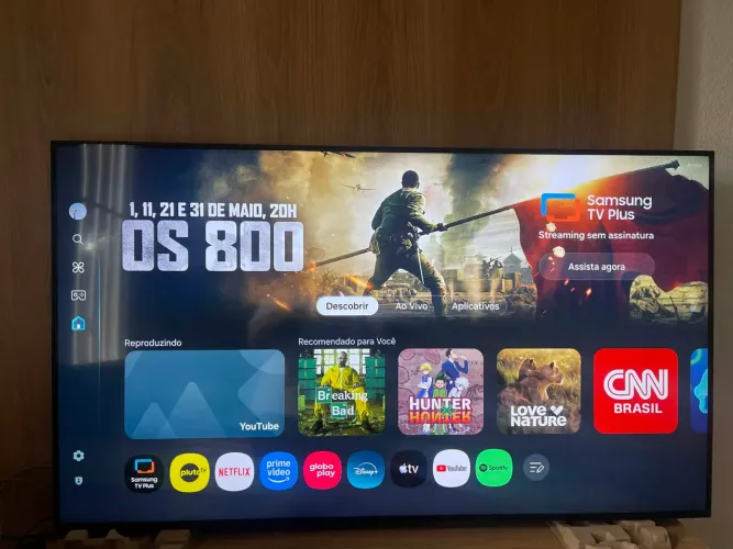 Smart TV Samsung 55 polegadas 4K UHD com Xbox 