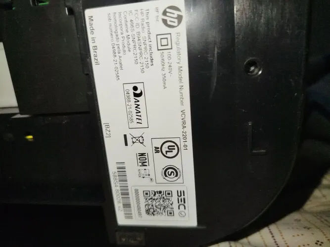 Impressora HP Multifuncional Wireless - Imprime/Copia/Scan - Seminova