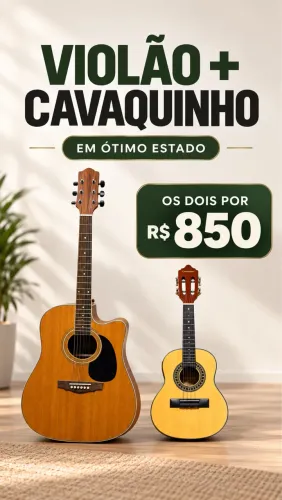 Violão e cavaquinho