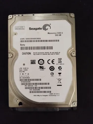 HD 500gb 2.5 (notebook)