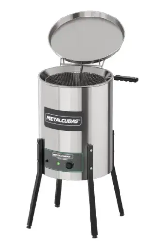 TACHO FRITADOR OLEO ELETRICO TFOE-25CG 220V 5000W-INM METALCUBAS