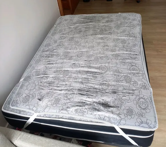Colchão Casal Eco New Linha Luxo - Conservado + Protetor Incluso