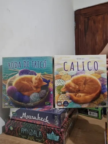 Calico + Roda de Tricô (Jogos de Tabuleiro Lacrados)