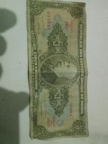Nota de 5 cruzeiros