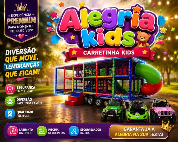 Carretinha Alegriakids
