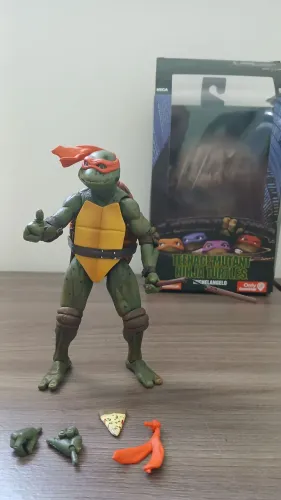 Tartarugas ninja Michelangelo 1990 action figure