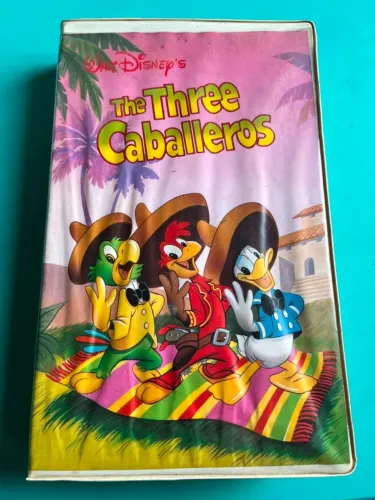 Fita Vhs Disney The Three Caballeros