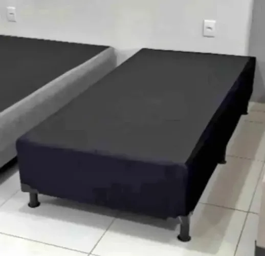 Box Solteiro Preto