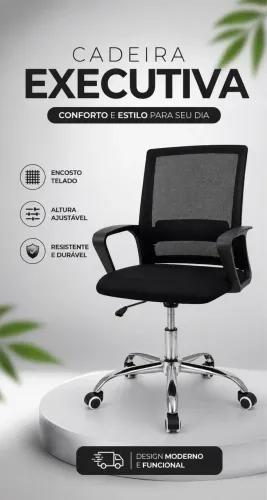 Cadeira premium de escritório