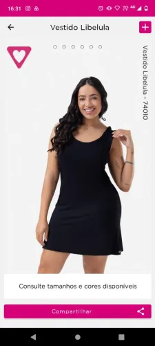 Vestido e camisola romance favorita