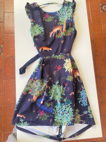 Vestido c/ costas abertas - ANTIX