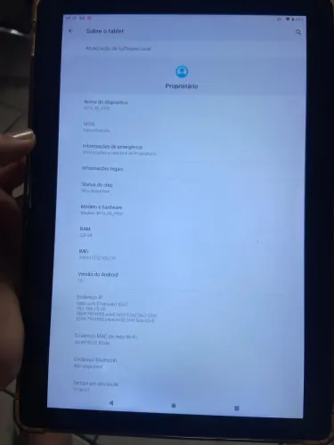 Tablet Multilaser m10 pro