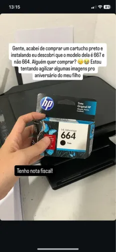 Cartucho HP 664