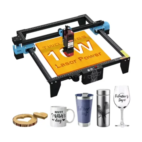 IMPRESSORA GRAVADORA CORTE CNC LASER TTS-10 PRO 30X30 TWO TREES + ACESSÓRIOS